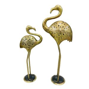 Artisanat métallique Art Déco, pièce décorative de table pour la maison, composants métalliques découpés et façonnés à la main, revêtement en poudre, Diwali - Product Image 1