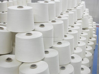 NE 40s/1 DTY Ring Spun Dyed Eco-Friendly High Strength Textured Yarn 100% Polyester ISO9001 Certified Crochet