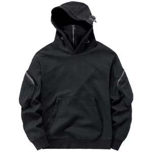 Sweat à capuche pour homme SPAHI ENTERPRISES de qualité supérieure, 100% coton, écologique, coupe ample, imprimé numérique, délavé à l'acide, décontracté pour l'hiver - Product Image 1