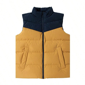 puffer vest gilets waistcoat fashion winter clothes quilted sleeveless coat <b>jacket</b> women custom design puffer vests - Product Image 1