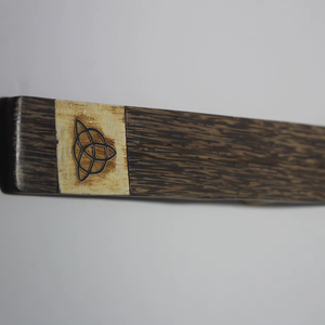 Porte-encens artisanal en bois d'acacia et mangue, écologique, avec cendrier, pour aromathérapie domestique, décoration, encens indien - Product Image 1
