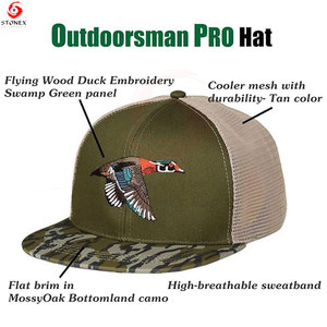 Casquette de baseball ajustable pour homme en toile de polyester premium avec maille frontale, style décontracté et urbain, quatre modèles - Product Image 2