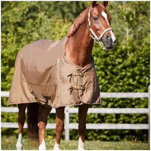 Manta de equitación de alta calidad, impermeable, cálida para invierno, con correas ajustables y cubrecuello. - Product Image 5