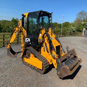 Minicargadora 1CXT JCB de 50 HP para Trabajos de Construcción y Agrícolas con Accesorios de Cucharón, Tipo Oruga, con Capacidades de Carga de Dirección Deslizante - Product Image 5