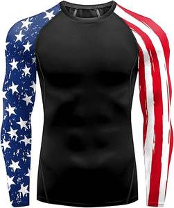 Camiseta Deportiva de Playa para Hombre, Protección Solar UV UPF 50+, Poliéster de Secado Rápido, Sublimación con Logotipo Personalizado OEM ODM - Product Image 1