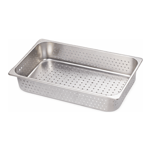 Bandeja de Esterilización de Acero Inoxidable Totalmente Perforada para Lavado y Secado en Laboratorio - Product Image 3