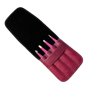 Juego de Pinzas para Cejas y Pestañas de Marca Privada OEM ODM, Kit de Herramientas de Precisión de Acero Inoxidable para Uso Profesional de Belleza - Product Image 4
