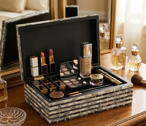 Caja Decorativa de Alta Calidad con Incrustaciones de Mármol, Hecha a Mano por Artesanos, para Guardar Recuerdos, Disponible a un Precio Competitivo - Product Image 2