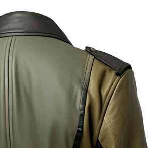 Chaqueta de Cuero para Hombre Estilo Urbano, Ropa de Calle, Prenda Exterior para Viajes Casuales, Uso Diario y Comodidad - Product Image 6