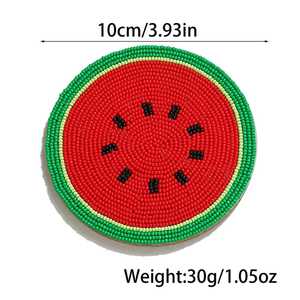 Colgante o llavero de flor de lirio tigre rosa con cuentas, bordado con cuentas de semillas, para bolso o cartera, para ella - Product Image 1