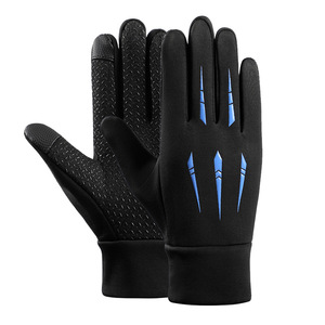 Guantes de Ciclismo Personalizados de PU para Dedos Completos, Antideslizantes, para Carreras al Aire Libre, Unisex, de Estiramiento, para Todas las Estaciones - Product Image 3