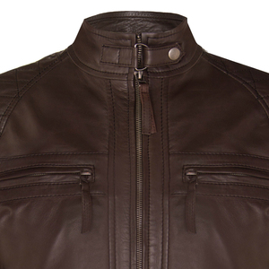 Veste en cuir pour homme, nouvelle collection, design tendance, veste en cuir PU, qualité supérieure, veste en cuir de vachette. - Product Image 5