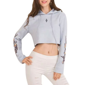 Sweat-shirts et hoodies personnalisés avec logo pour femmes, 100% coton, en molleton épais, coupe ample, hoodies vierges pour femmes - Product Image 6
