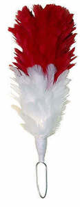 WIN MASTER INDUSTRIES Plumes de canard et de poulet personnalisées pour uniformes de cérémonie, accepte le logo/design graphique, sans sangle - Product Image 3