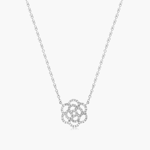 Collar de Cadena de Plata 925 de Moda, Estilo Elegante con Brillantes Diamantes Moissanite, Joyería Minimalista y Elegante, Regalo para Mujer - Product Image 2