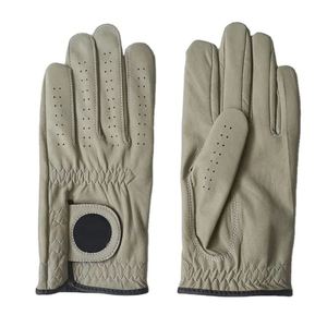 Guantes de Golf de Piel de Oveja Transpirables al por Mayor, para Mano Izquierda, Unisex, con Cierre de Velcro, para Uso Deportivo, para Hombres y Mujeres - Product Image 4