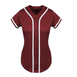 Camiseta de Softbol Cómoda para Usar Todo el Día con Tela Antibacteriana para Uniformes de Clubes Deportivos Profesionales - Product Image 1