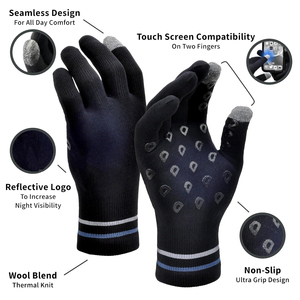 Guantes de Buceo de Alta Elasticidad de 3 mm con Costuras Cosidas a la Vista y Aislamiento para Exploración en Aguas Profundas y Natación en Agua Fría - Product Image 3