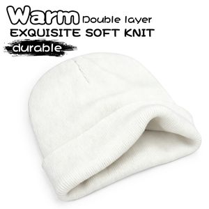 Wholesale Acrylic Beanie Hat Custom Knit <b>Winter</b> <b>Cap</b> with Embroidered Logo Cuffed Unisex Design Private Label Service - Product Image 5