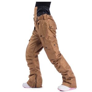 Pantalones de Esquí de Camuflaje para Hombre, Impermeables, para Snowboard, Deportes de Invierno al Aire Libre, con Cintura Ajustable y Múltiples Bolsillos - Product Image 5