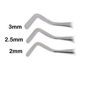 เครื่องมือสำรวจรากฟันสแตนเลสสตีล ขนาด 2 มม. 2.5 มม. 3 มม. ด้ามจับแบบมีลาย สำหรับงานเอ็นโดดอนต์แบบแมนนวล คลาส 1 Shuja Surgico - Product Image 6