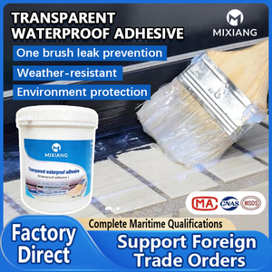 Adhésif transparent imperméable Mi Xiang, séchage rapide, caoutchouc liquide acrylique, respectueux de l'environnement, couleur intérieure, effet excellent - Product Image 3