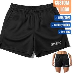 Shorts de sport respirants en mesh pour femmes, impression personnalisée, shorts de course, de gym et d'entraînement athlétique - Product Image 1