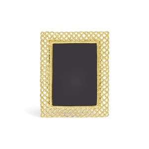 Modern Minimalist Gold Metal Glass Photo Frame Freestanding Tabletop Picture Display Holder Luxury Home <b>Office</b> <b>Decor</b> - Product Image 1