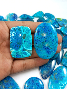 Piedra Preciosa Natural de Shattuckita, Cabujón de Cristal Curativo para Joyería, Gemas Sueltas - Product Image 6