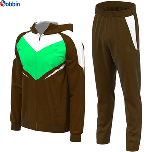 Conjunto de Chándal de Fútbol para Hombre, Chaqueta de Fútbol con Capucha y Cremallera Sublimada, Conjunto de 2 Piezas, Traje de Fútbol para Hombre para Todas las Temporadas - Product Image 6