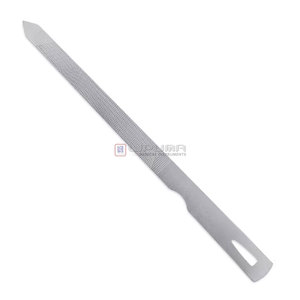 Lima de Uñas Ergonómica de Acero Inoxidable, Cuidado Diario Suave, Diseño de Logotipo Personalizado, 100/180, Lima de Doble Cara para Viaje - Product Image 1