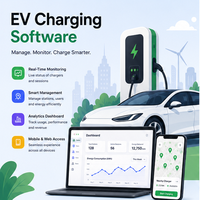 Software Inteligente para Carga de Vehículos Eléctricos, Gestión de Flotas, Monitoreo Remoto, Aplicación Móvil, Panel Web, Escalable, Conexión a Internet