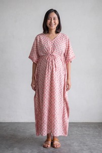 Factory Price Cotton Pregnancy Dress Loose Fit <b>Nursing</b> Wear Boho Women’s Maxi Dress <b>Gift</b> for Her - Product Image 1