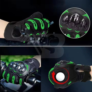 New Arrival Leather Motorbike <b>Gloves</b> <b>Touch</b> <b>Screen</b> Outdoor Full Finger Waterproof Best Quality - Product Image 5