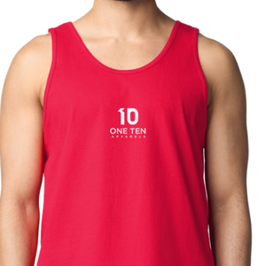 เสื้อกล้ามผู้ชายสีแดง ผ้าฝ้าย 100% เสื้อแขนกุด ระบายอากาศได้ดี เหมาะสำหรับออกกำลังกาย ฟิตเนส ใส่ลำลอง เสื้อซับในเรียบง่าย เนื้อผ้านุ่ม ใส่สบายในฤดูร้อน รับผลิตแบบ OEM - Product Image 5