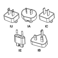 Adaptateur secteur interchangeable FranMar FHMC100 certifié TUV CE, chargeur rapide USB Type C PD 100W QC4.0/PD3.0