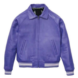 Custom Leather <b>Jacket</b> for Men Premium Genuine Cowhide Motorcycle <b>Biker</b> <b>Jacket</b> Wholesale Manufacturer OEM ODM - Product Image 2
