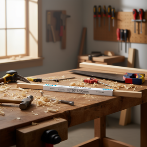 Listello in Legno Quadrato Ilan 10x60x1200mm per Progetti di Falegnameria - Product Image 2