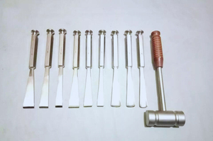 Cincel Quirúrgico para Hueso y Elevador Perióstico, Instrumento Ortopédico con Certificación CE - Product Image 1