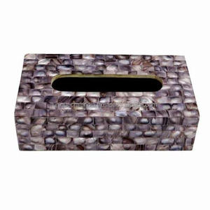 Boîte à mouchoirs porte-serviettes fait à la main distributeur de mouchoirs boîte à mouchoirs pour salle de bain et décoration intérieure - Product Image 3