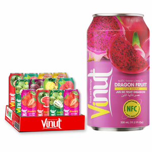Dragon Fruit Juice 330ml-Precio de fábrica Bebida sin azúcar con opción de etiqueta privada de muestra gratis - Product Image 1
