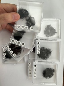 ขนตาปลอมสำเร็จรูปขายส่ง 3D-8D สีดำด้าน วอลลุ่มธรรมชาติ ยาวเป็นธรรมชาติ รับผลิต OEM พร้อมโลโก้ตามสั่ง - Product Image 6