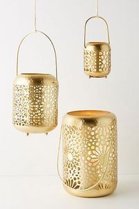 Lanterne suspendue vintage en métal écologique faite à la main, porte-bougie durable pour extérieur, jardin, décoration de Noël, noir - Product Image 3