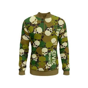 Sudadera Deportiva de Invierno para Hombre, Cuello Redondo, Manga Larga, Tejido de Poliéster Ecológico, Sudadera con Estampado - Product Image 1