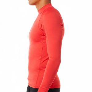 Camiseta de Protección Solar de Manga Larga de Alta Calidad para Hombre, Spandex/Poliéster, Protección UV, Secado Rápido, Anti-Atrito, para Natación - Product Image 3