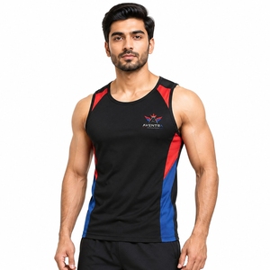 Débardeur exclusif pour homme, qualité supérieure, vêtement décontracté sans manches, tissu doux, coupe confortable, impression personnalisée, tailles flexibles - Product Image 1