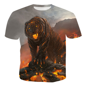 Camiseta de Poliéster 100% Sublimada en 3D, Camiseta Sublimada para Hombre, Venta al por Mayor, Diseño Personalizado, Camisetas Sublimadas para Hombre - Product Image 1