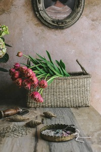 Panier en jonc de mer tressé à la main, panier de rangement artisanal, vente en gros, écologique, fabriqué au Vietnam - Product Image 6