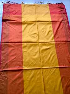 100% pure <b>silk</b> colour block <b>scarf</b> - Product Image 3
