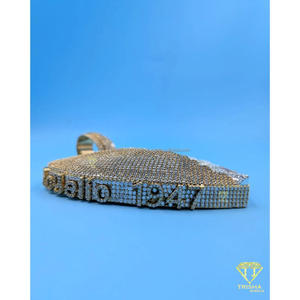 Collier Cœur Squelette Premium avec Diamant de Laboratoire Certifié GIA Style Hip-Hop Finition Or et Argent - Bijou Cadeau de Luxe - Product Image 3